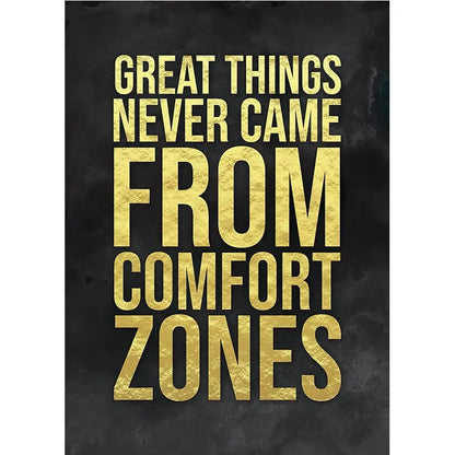Stock Trading Motivational Wall Art Poster – Buy Fear Sell Greed