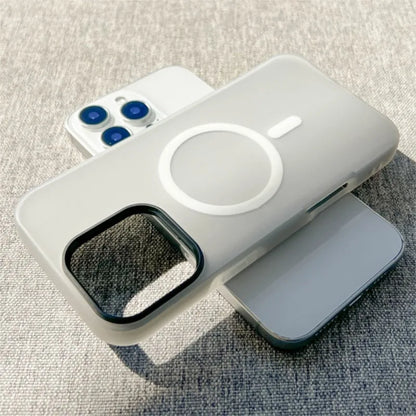 MagSafe iPhone Case – Candy Color 2-in-1 Magnetic Cover