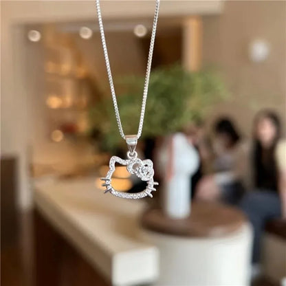 Hello Kitty Necklace Cute Cartoon Pendant