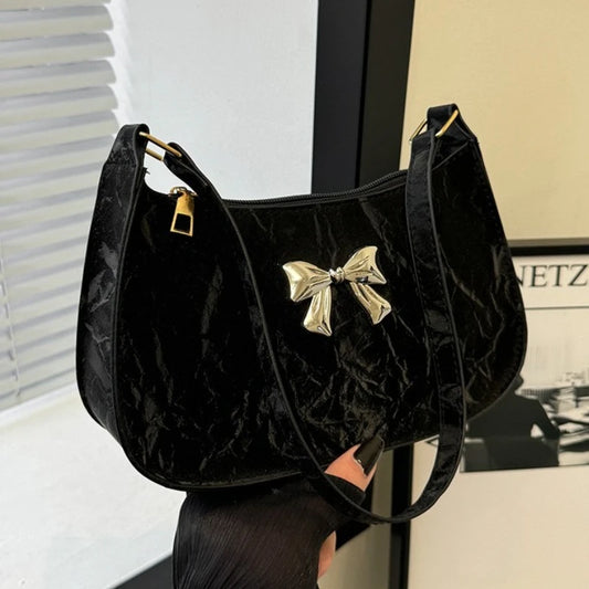 Sweet Fresh Small Bow Handbag