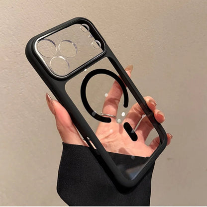 MagSafe iPhone Case – Transparent Defender with Camera Protection