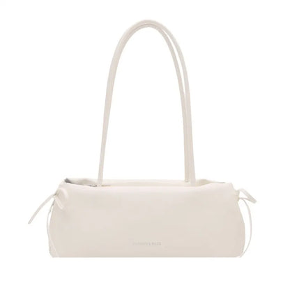 French Elegant Korean Bow Decoration Pu High-quality Square Bag