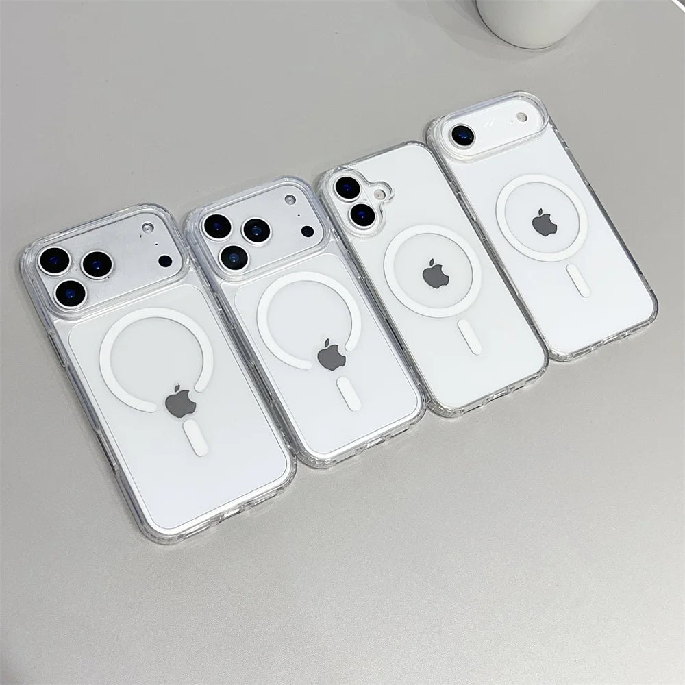 MagSafe Clear Anti-Yellow iPhone Case – iPhone 11 to 17 Series