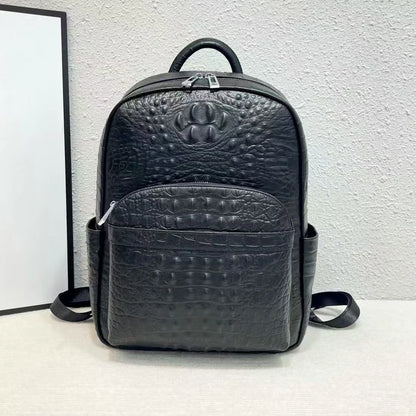 Alligator Leather Backpack for Men – Large Luxury