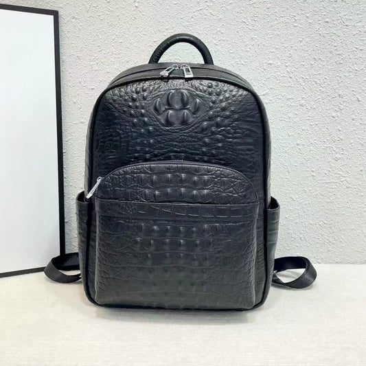 Alligator Leather Backpack for Men – Large Luxury