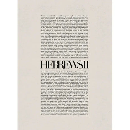 Bible Scripture Canvas Wall Art – Christian Quote Poster for Home Decor