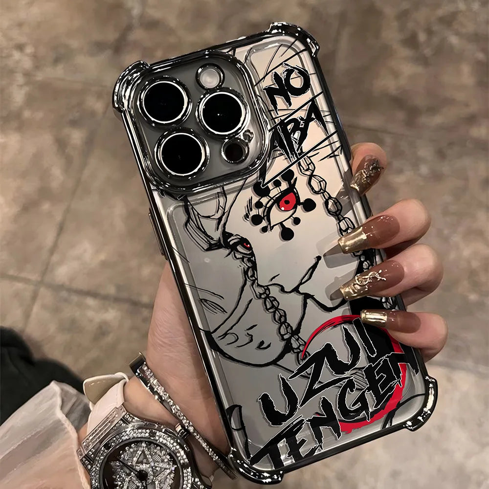 Demon Slayer Inosuke Plating Phone Case for Samsung Galaxy