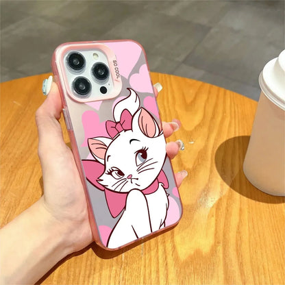 Marie Cat iPhone Case – Cute Cartoon Soft Silicone Cover
