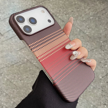 Frosted Carbon Fiber iPhone Case – Ultra-Thin Hard PC Cover
