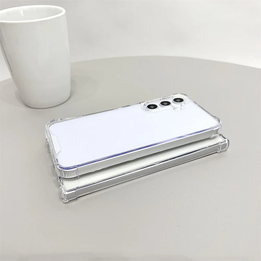 Clear Anti-Yellowing Samsung Galaxy Case – S20 to S25 & A Series