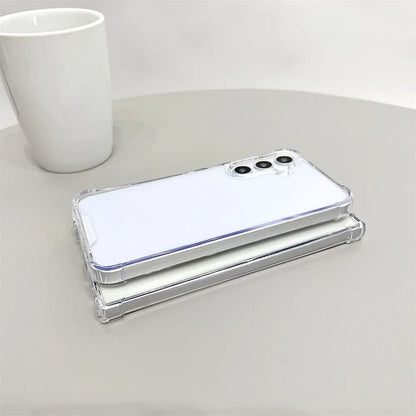 Clear Anti-Yellowing Samsung Galaxy Case – S20 to S25 & A Series