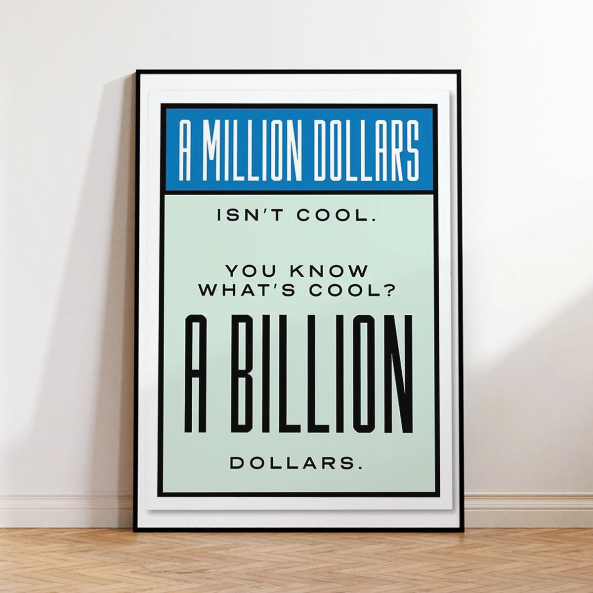 Take the Risk or Lose the Chance Motivational Wall Art Print