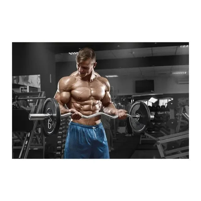 Gym Motivation Wall Art Print – Bodybuilding Fitness Poster for Home & Gym Decor
