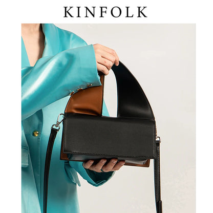 Designer PU Leather Shoulder Bag – Women's Crossbody Tote