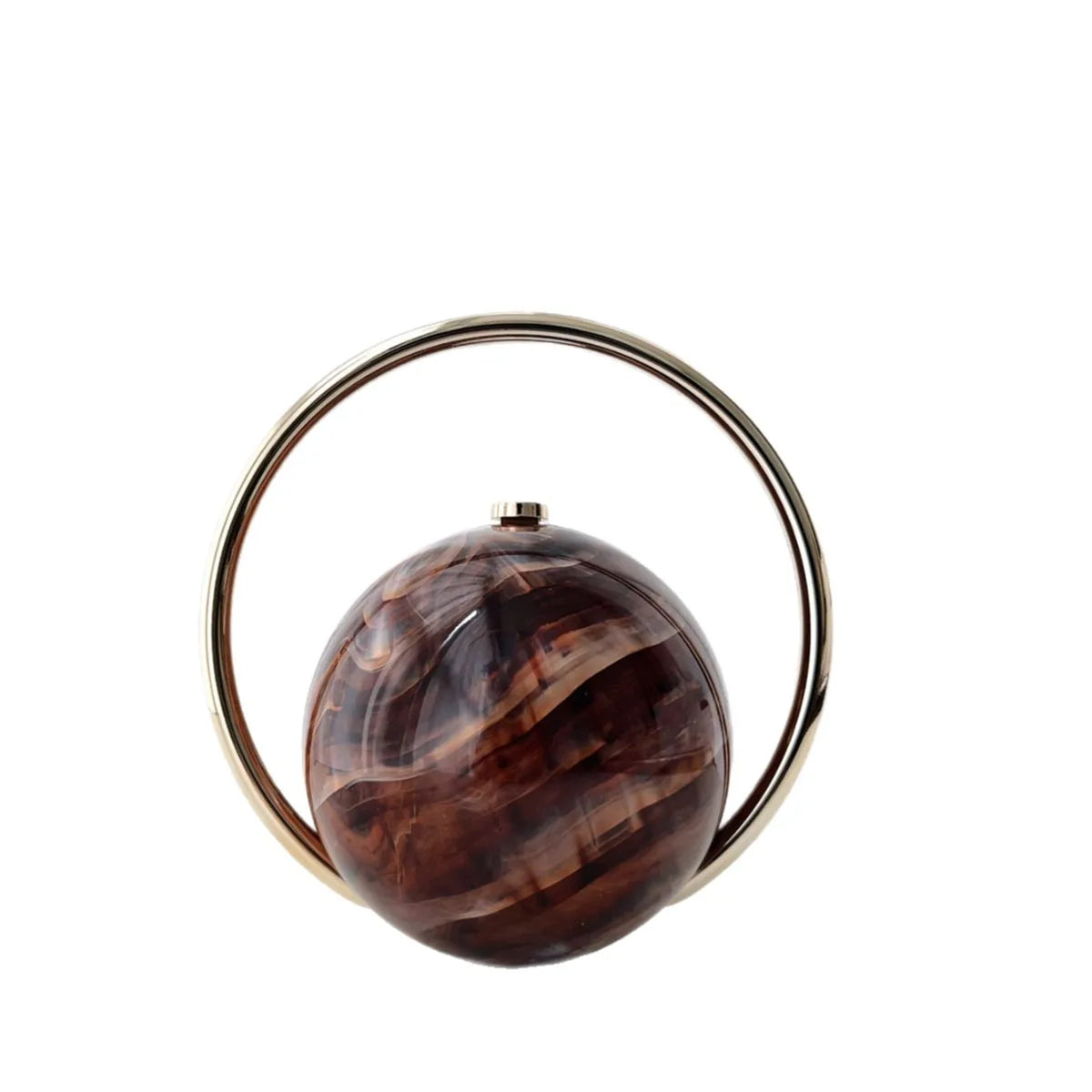 Round Ball Clutch Bag for Women – Luxury Mini Shoulder Purse