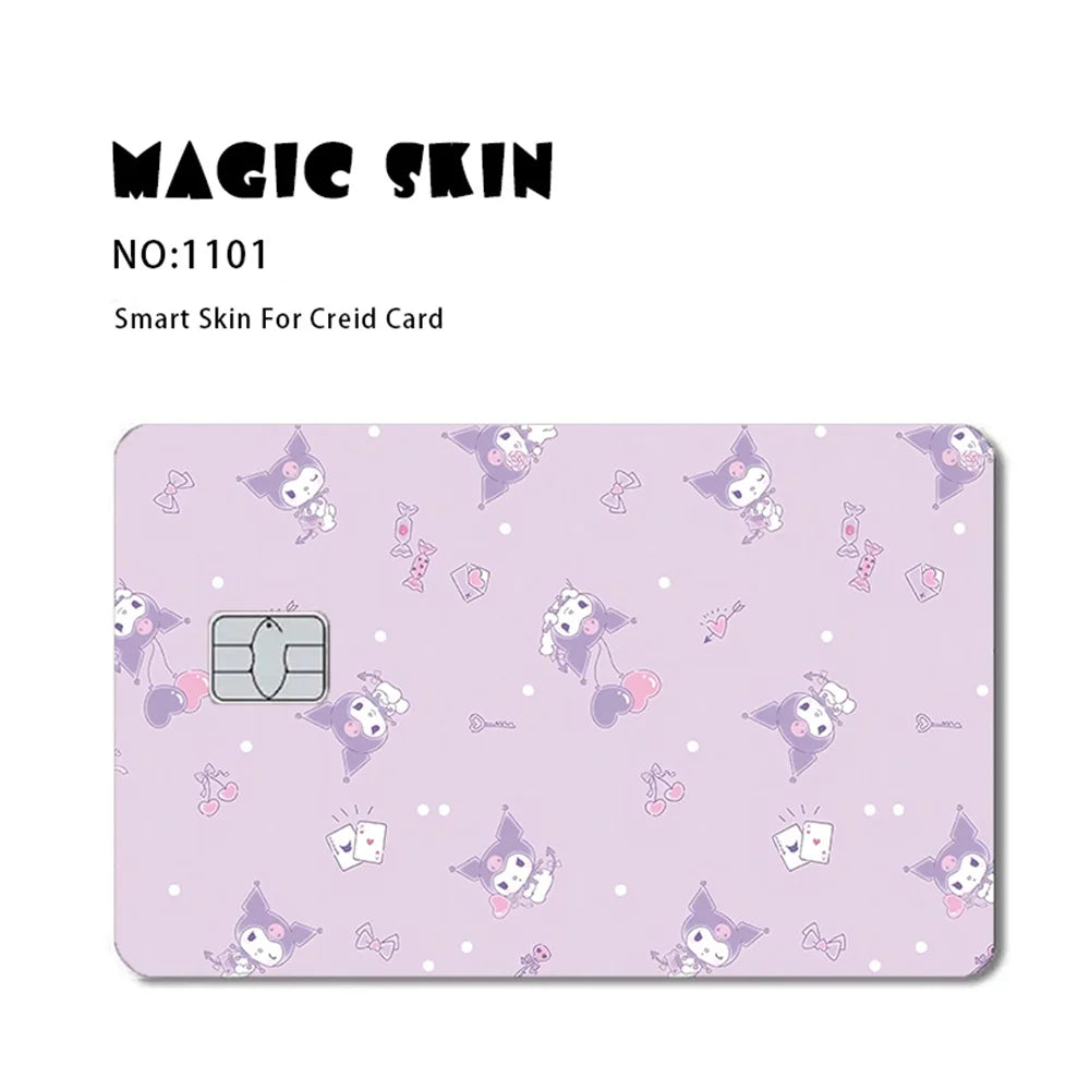 Sanrio Cartoon Bank Card Skin Stickers