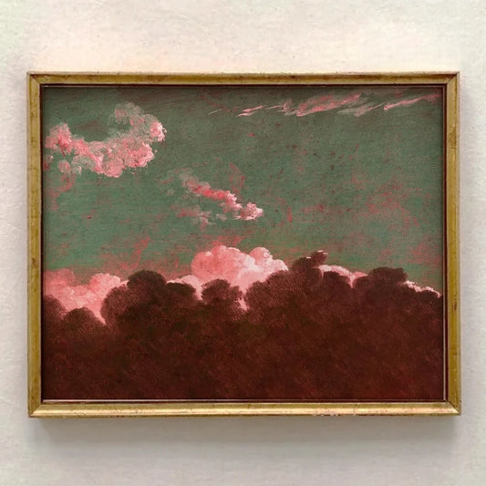 Moody Surreal Landscape Wall Art Print Dark Academia Poster
