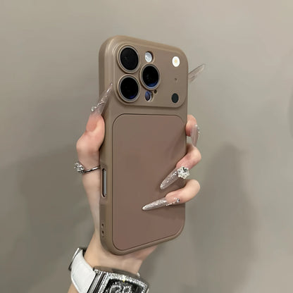 Matte iPhone Case with Lens Protection & Card Slot