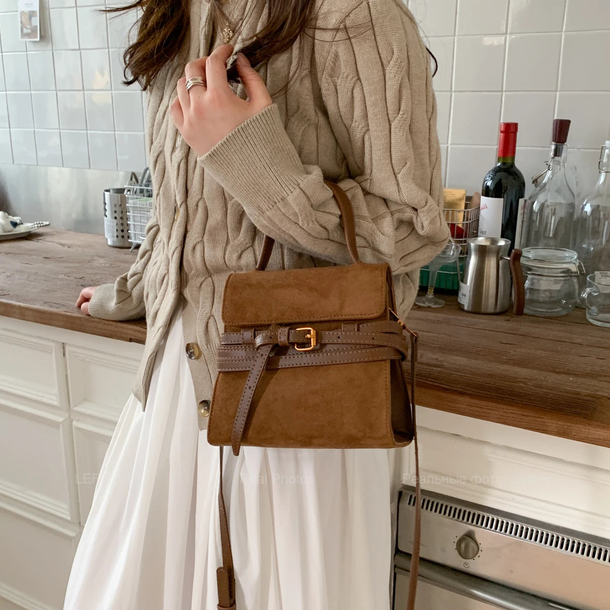 Leftside Women Pu Leather Mini Shoulder Bag Winter Crossbody Luxury Designer Trend Female Brand
