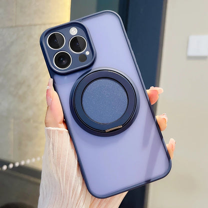 Magnetic Ring iPhone Case with Kickstand – iPhone 11 to 17 & Air