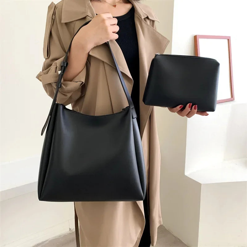 Fashion Leather Tote Bag for Women 2026 Trends