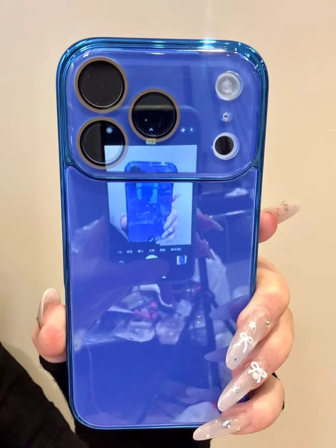 Tempered Glass Camera Case for iPhone – Plating Candy Armor Cover