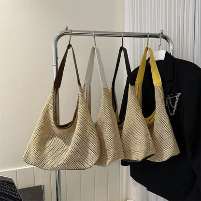 Casual Beach Summer Popular Woven Mother-in-law Bag