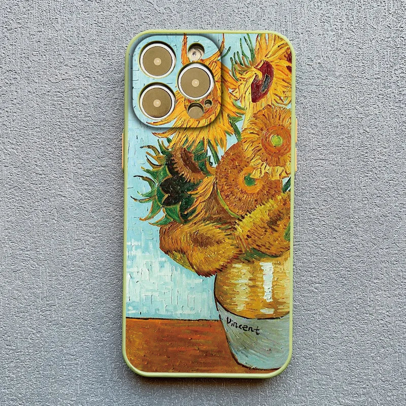 Van Gogh Oil Painting Phone Case for iPhone 17 16 15 14 13 12 11 X Series