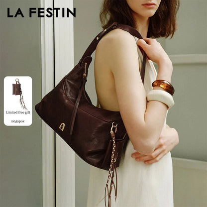 Original Brand Handbag Women 2026 New Leather Bag