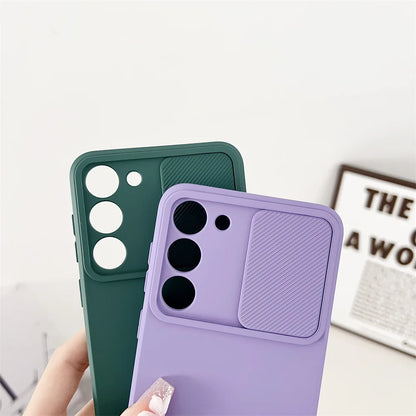 Slide Camera Protection Case for Samsung Galaxy – S26, S25, S24, S23, S22, S21, A Series