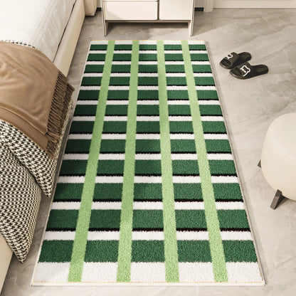 Dopamine Striped Soft Area Rug – Bedroom & Living Room Decoration