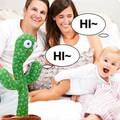 Dancing Talking Cactus Plush Toy With Music