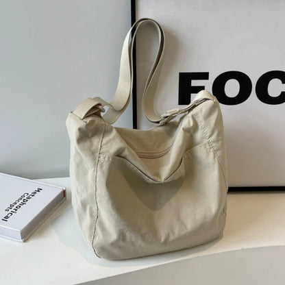 Nylon Fabric Women's Shoulder Bag Large Capacity