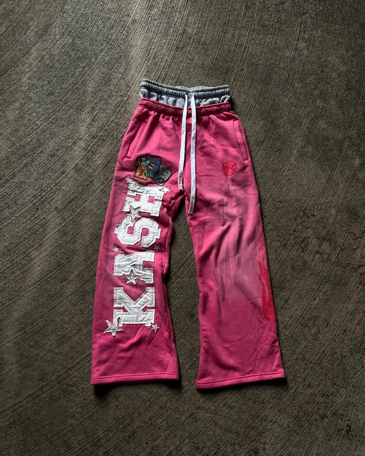 Y2K Gothic Harajuku Sweatpants – Loose Casual Pants with Letter Patch
