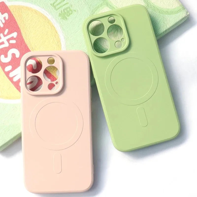 MagSafe Liquid Silicone iPhone Case – iPhone 11 to 17 Series