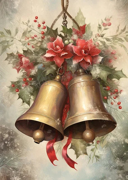 Santa Claus Christmas Poster – Vintage Portrait Wall Art