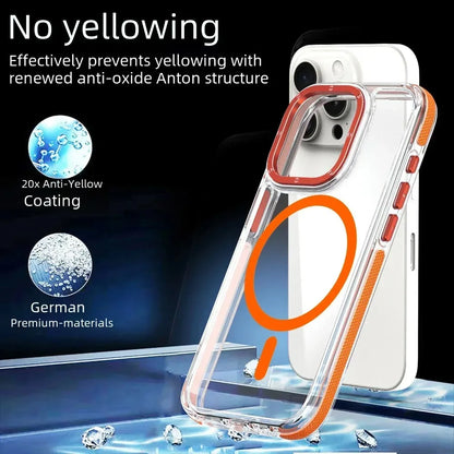 MagSafe Clear iPhone Case – Shockproof Wireless Charging Cover