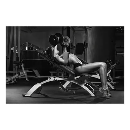 Gym Motivation Wall Art Print – Bodybuilding Fitness Poster for Home & Gym Decor