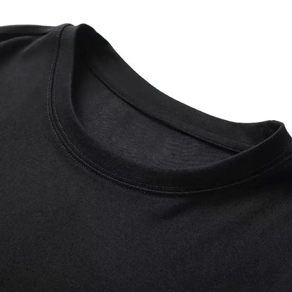 Summer Oasis Band Men Women Harbor Style Cotton Oversize Street Casual Loose Short Sleeve T-Shirt