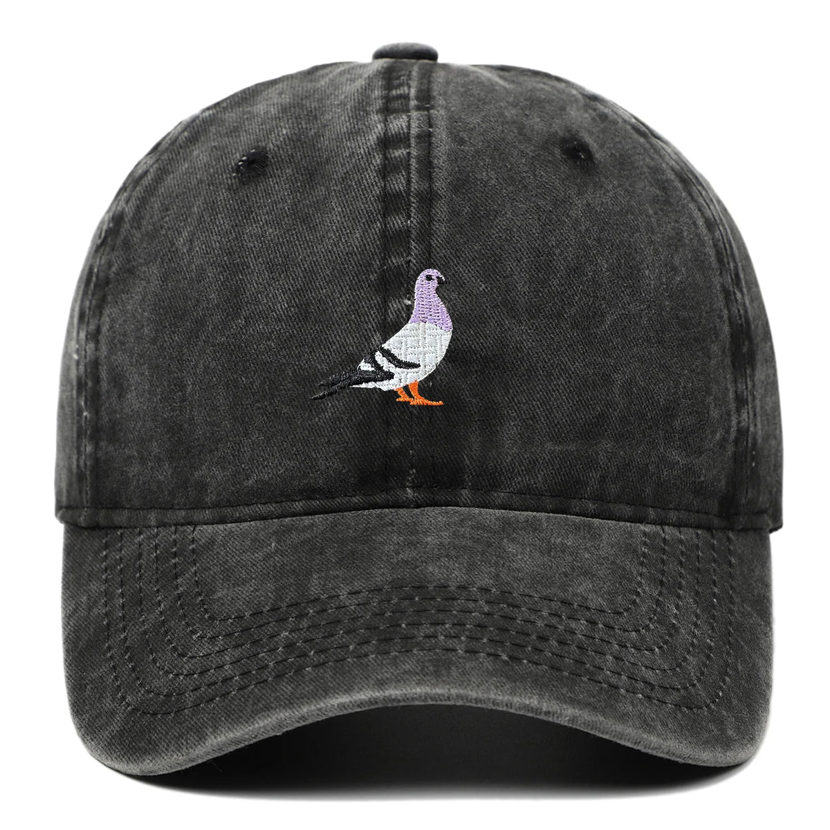 Embroidered Baseball Cap – Washed Cotton Snapback Hat Unisex