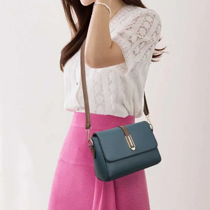 Fashion Crossbody Bag PU Leather Messenger Bag