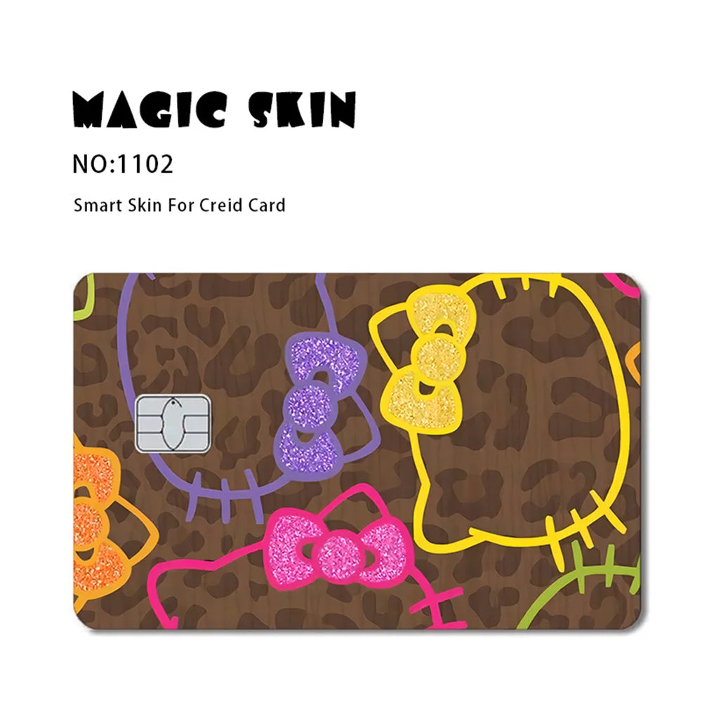 Sanrio Cartoon Bank Card Skin Stickers