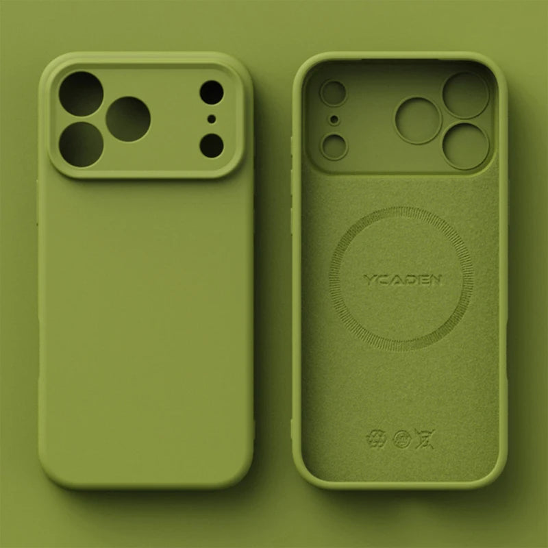 MagSafe Liquid Silicone iPhone Case – iPhone 17 16 15 14 13 12 Series