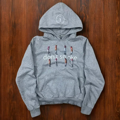Men Women Vintage Dont Smoke Print Sweatshirt Classic Hip Hop Streetwear Tracksuit Clothing Loose
