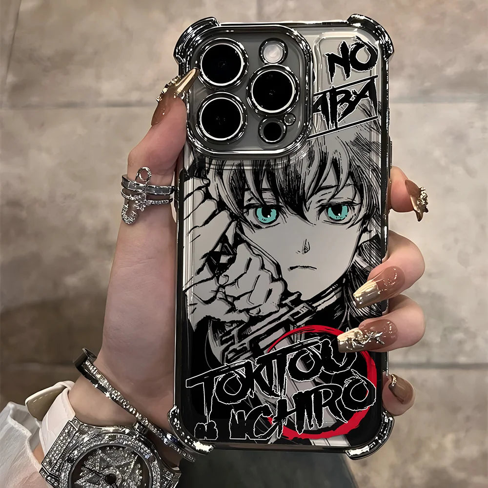 Demon Slayer Inosuke Plating Phone Case for Samsung Galaxy
