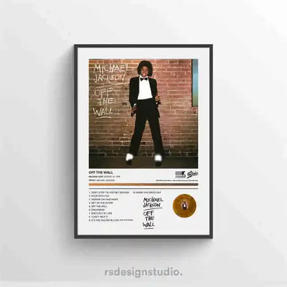 Michael Jackson Wall Art Canvas Print – Music Legend Poster for Home Decor