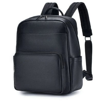 Genuine Leather Men's Backpack – Large Luxury