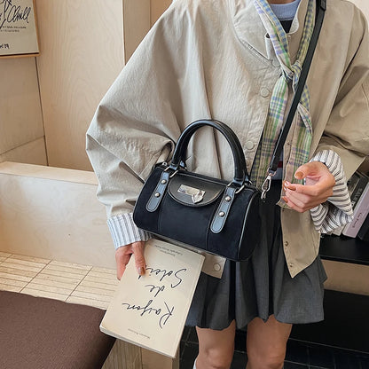 Vintage Small Faux Suede Shoulder Bags