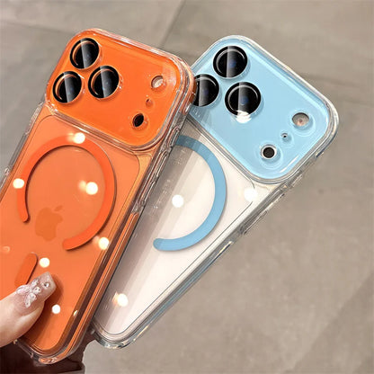 iPhone Magnetic Case – Dual-Tone Two-in-One Color-Changing Cover