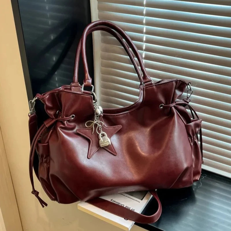 Fashionable Brand Design Tote Bag New Retro Shoulder Bag